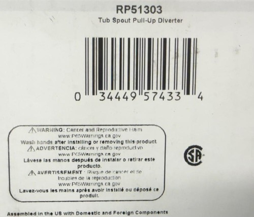 Delta lahara rp51303 diverter - rp51303,