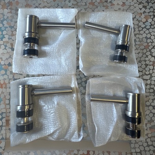 Brushed nickel faucet lever - brushed,