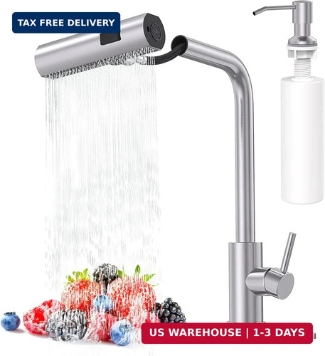 Brushed nickel kitchen faucets - brushed,